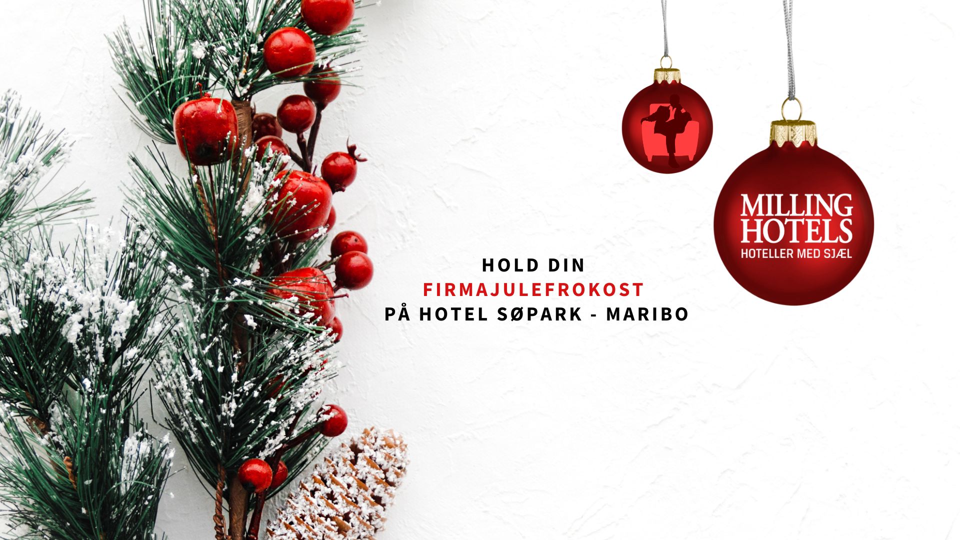 Firmajulefrokost Hotel Søpark Maribo